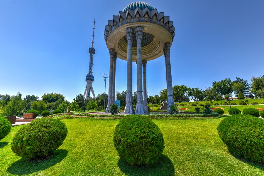 Картина на холсте телебашня, арт hd0932301