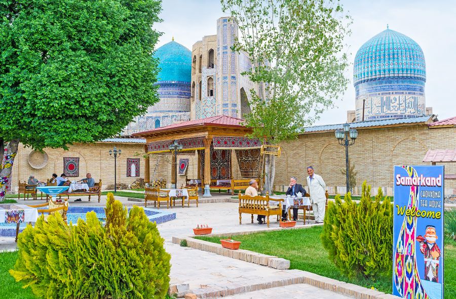 Картина на холсте восточное кафе, арт hd0948201